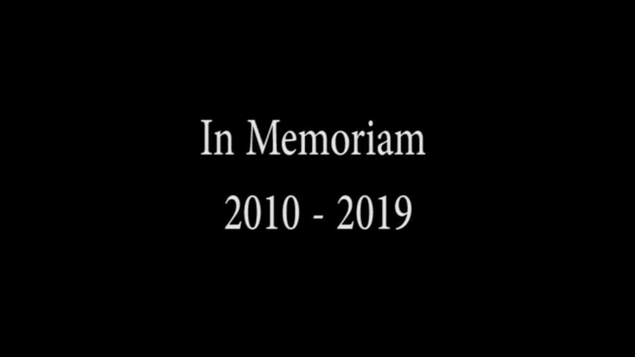 In Memoriam 2010-2019 (Avengers: Endgame - Main on End)