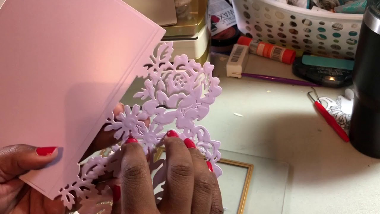 DEMO- Anna Griffin Jacket dies & Empress die cutting machine