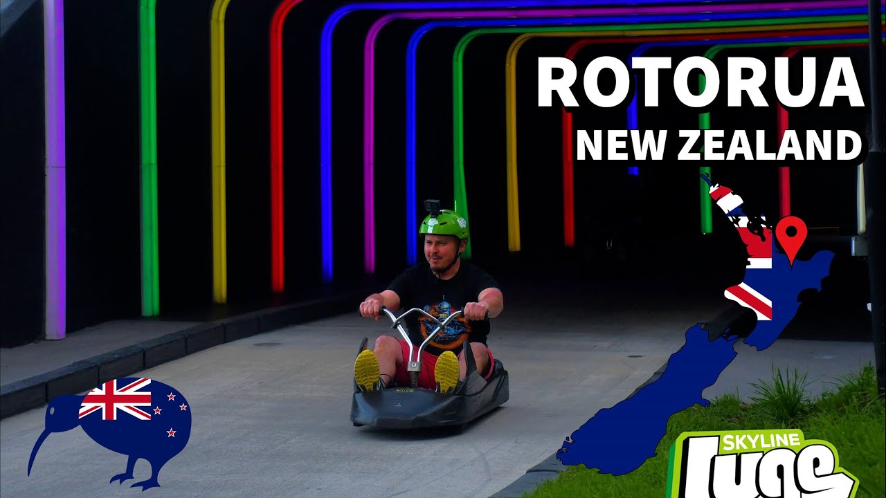 #38 New Zealand: Skyline Luge Rotorua FEEL THE THRILL!