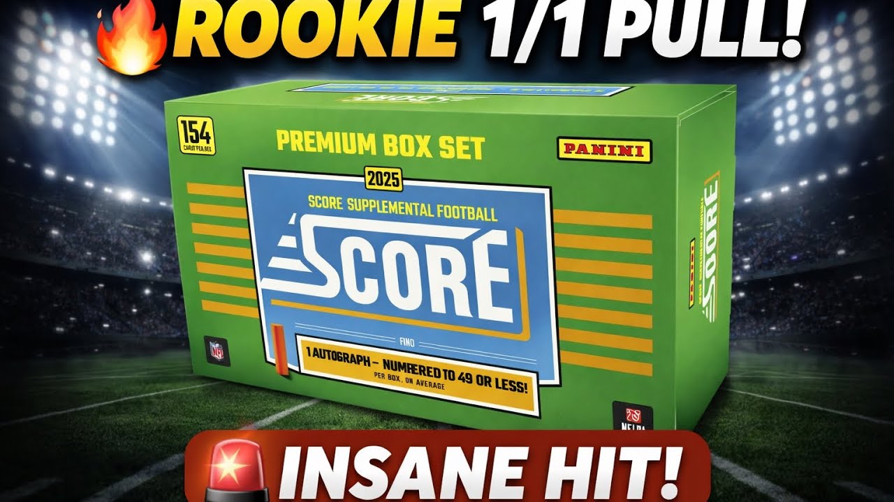 🔥1 of 1🔥 Score Premium Box Set!