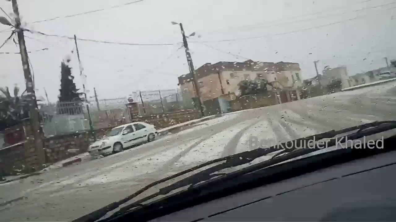 Rouached-Mila-Algerie-Afrique sous neige HD 2017الرواشد_الجزائر