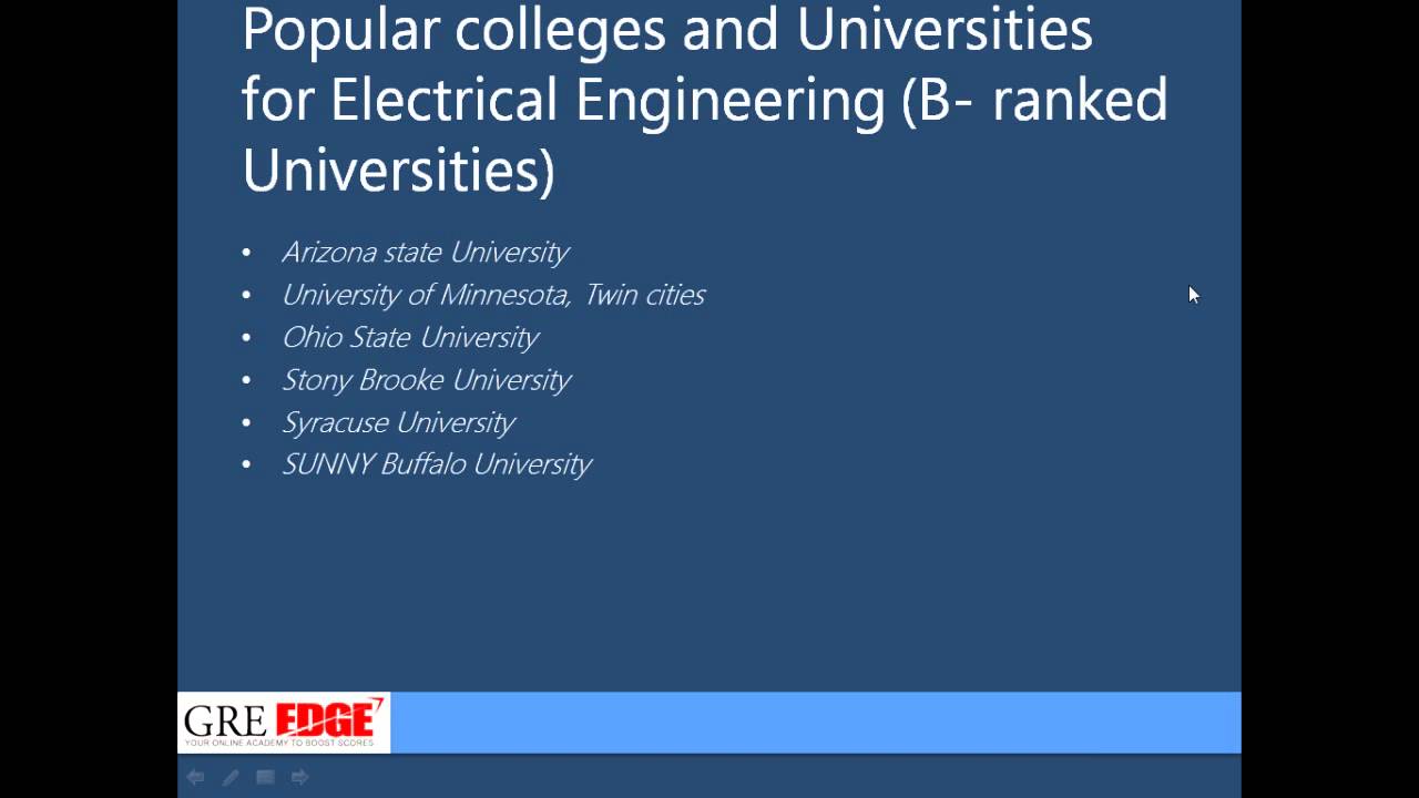 MS in Electrical Engineering Review of Popular Courses Top Universities