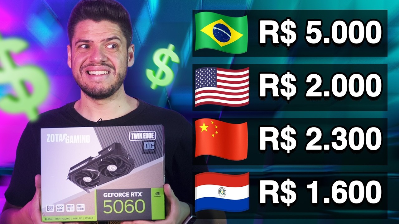 PREÇO de GPU no BRASIL vs MUNDO: NÃO É o que VOCÊ IMAGINA