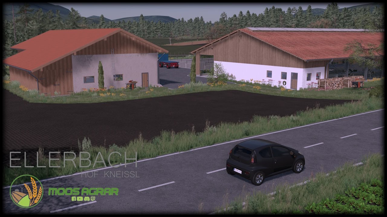 LS22 ELLERBACH Hof Kneissl #003 Realismus Selbstversuch - MINERALDÜNGER Ausbringung mit vielen ????