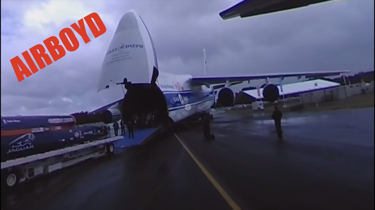 360 Degree Antonov 124 Walk Around FIA16 360Fly 4K