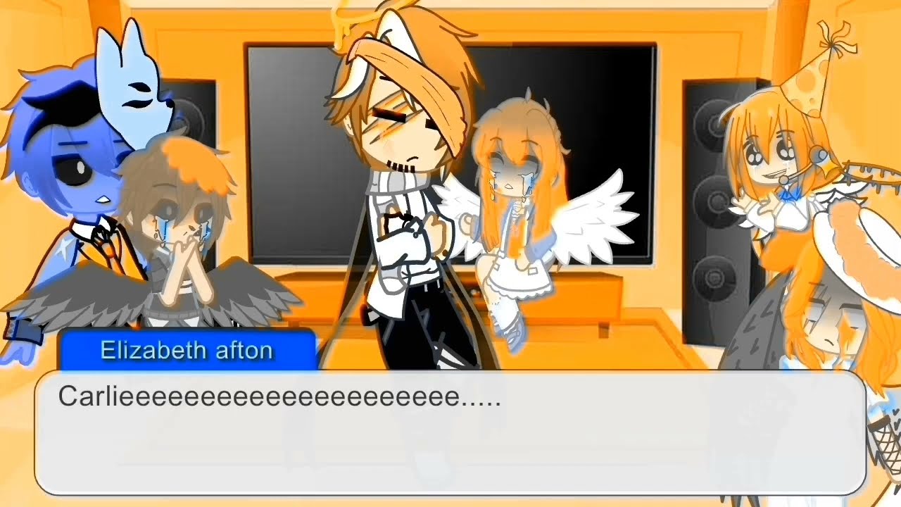 afton family react to William afton AU'S |not bad apple| (sorry if my design is ugly)