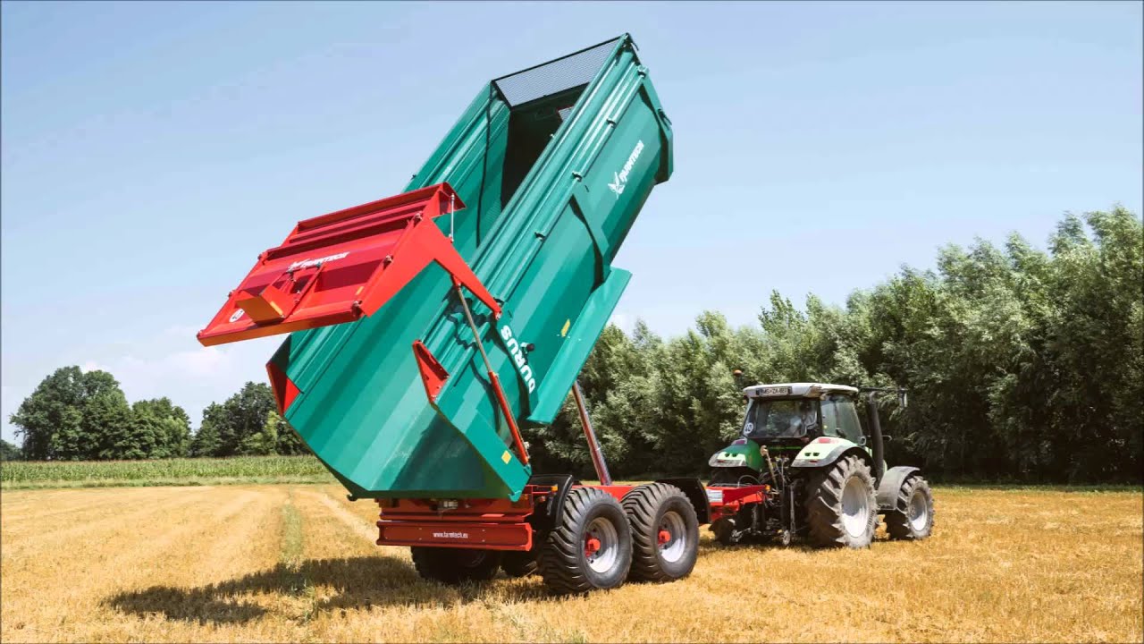 Farmtech Kipper Muldenkipper und Streuer