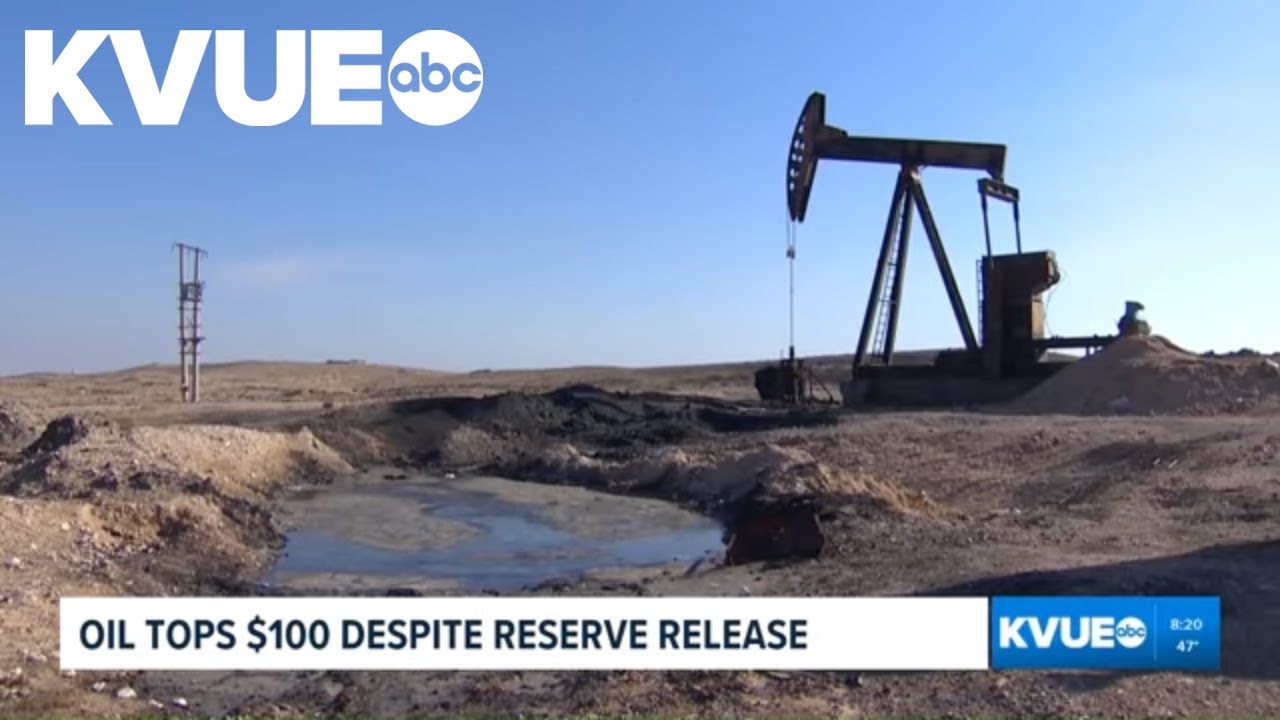Oil prices rise above $100 per barrel despite reserve release