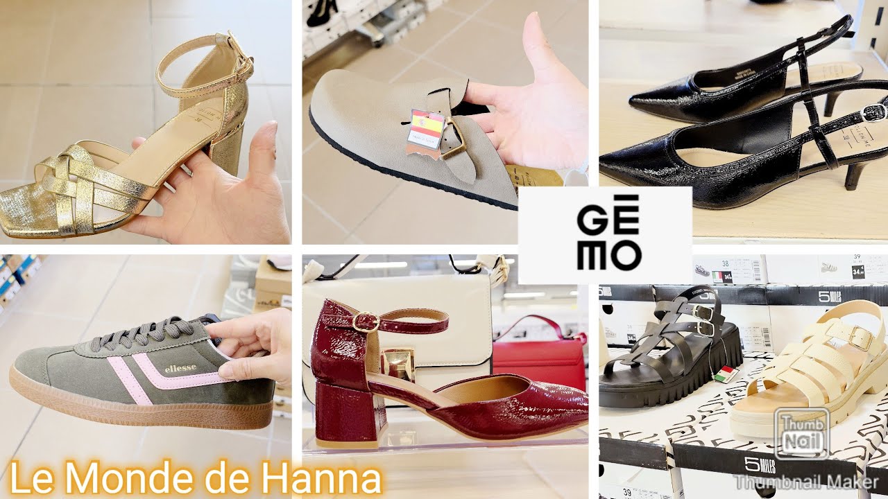 GEMO MODE 09-04 NOUVELLE COLLECTION FEMME CHAUSSURES