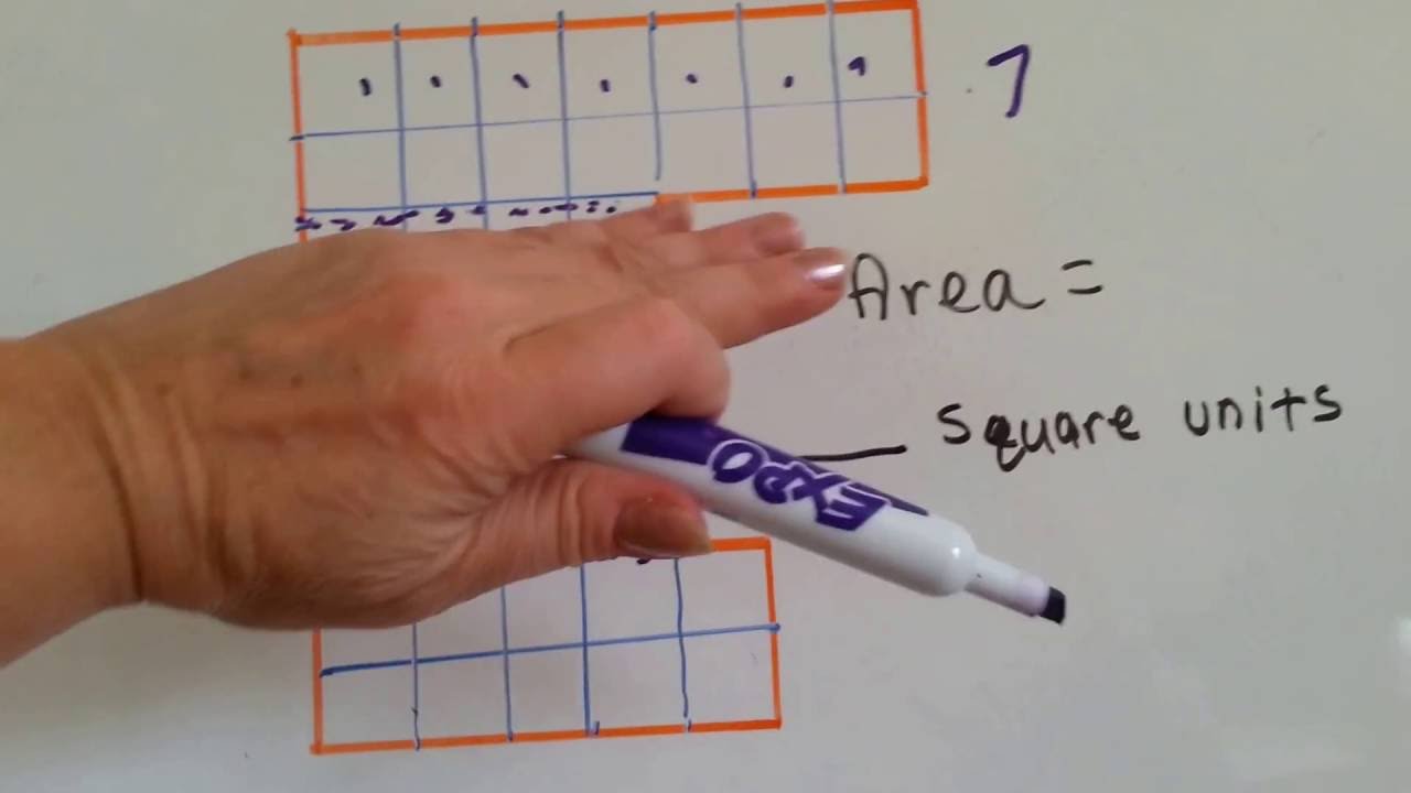 Grade 3 Math #11.2, Square Units and Area