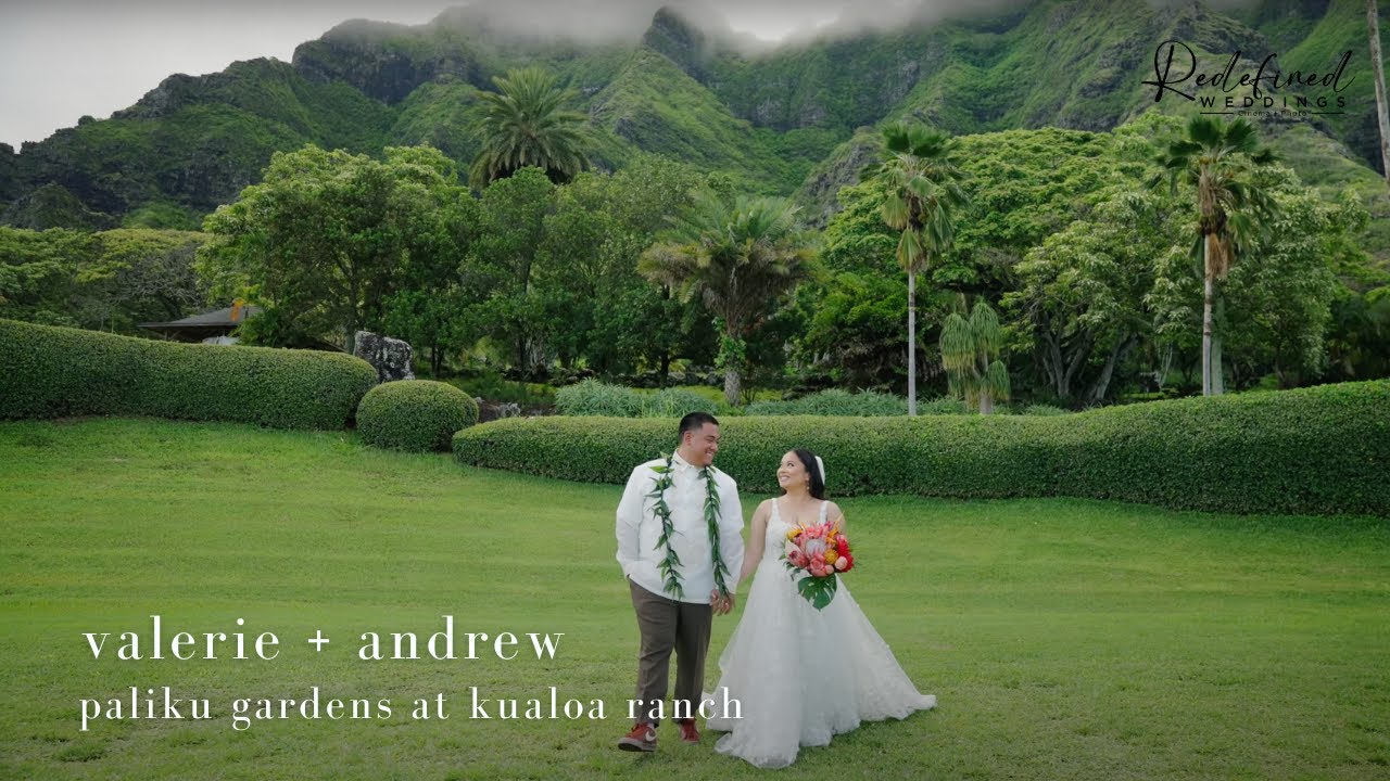 Paliku Gardens at Kualoa Ranch // Oahu, Hawaii Wedding Film
