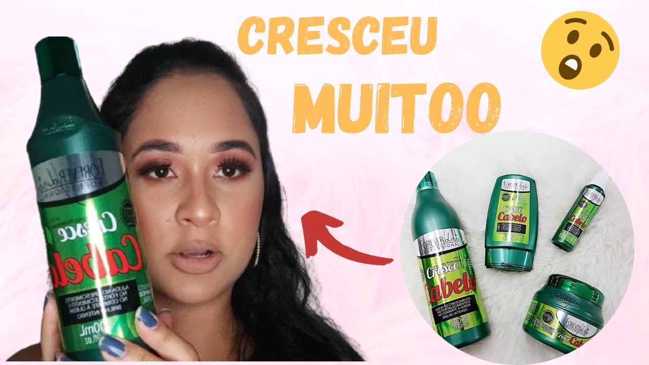 RESENHA DO KIT CRESCE CABELO FOREVER LISS / Cresce Mesmo o Cabelo? 🤔