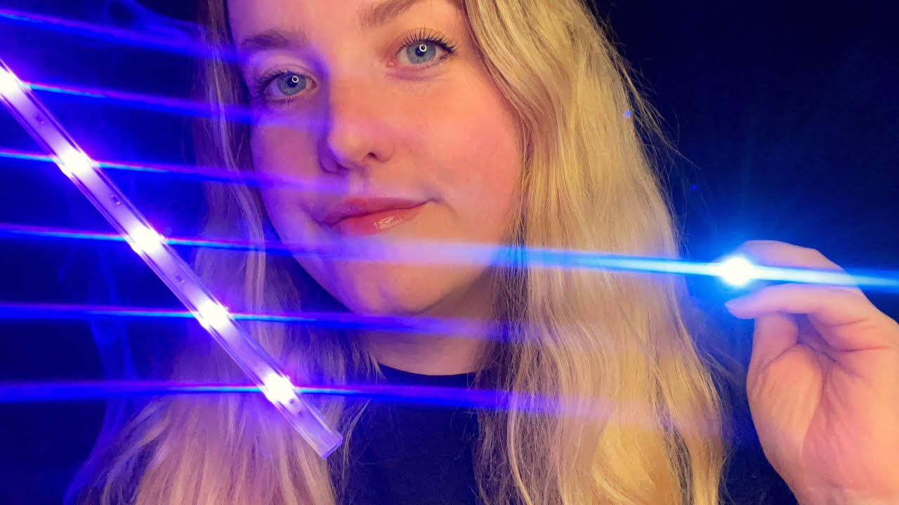 ASMR | Deep Sleep Hypnosis with LIGHTS ✨ (room gets darker) You can Close your eyes 💤