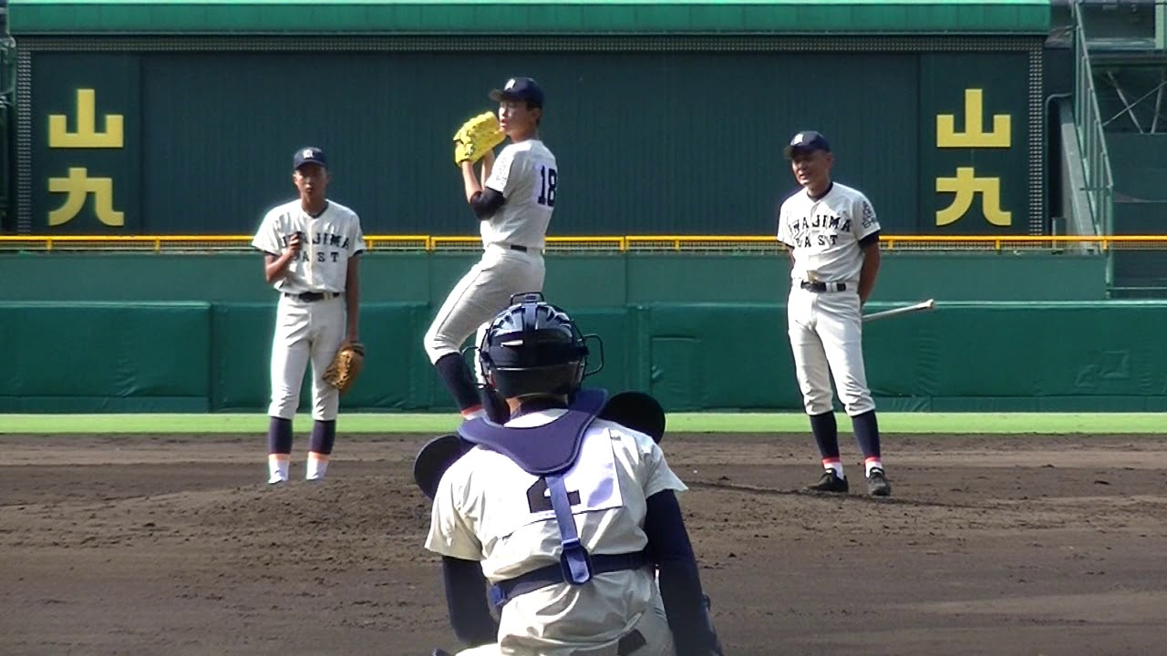 【宇和島東】２年生エース船田 清志投手を筆頭に２年生中心の投手陣【２０１９夏・甲子園練習】