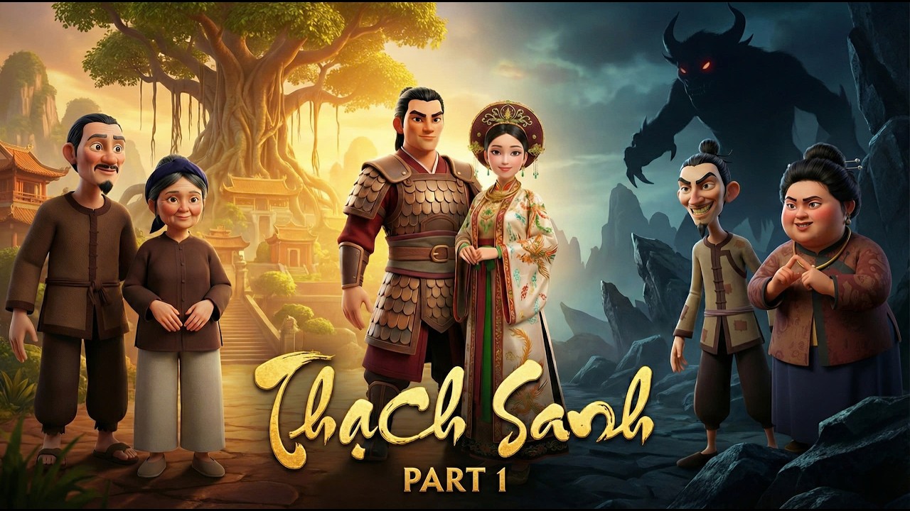 Thạch Sanh (Phần 1): Sự Ra Đời Của Tráng Sỹ, Cuộc Sống Thiếu Tình Thương Cha Mẹ Từ Nhỏ