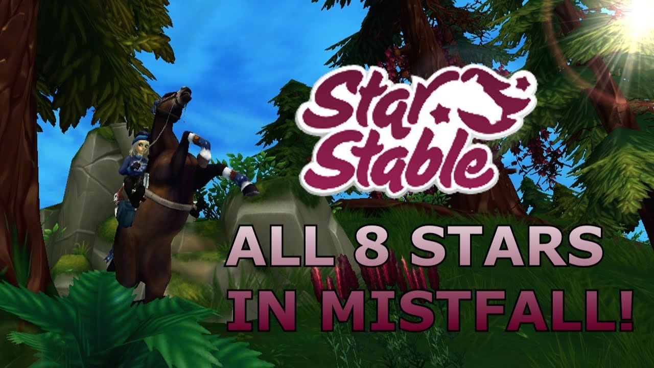 ALL 8 STARS in Mistfall! || Star Stable Online
