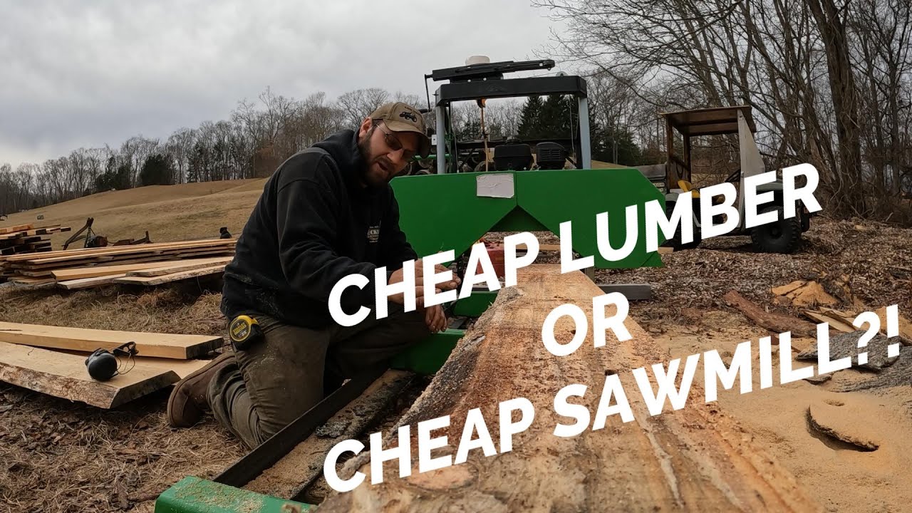 CHEAPEST sawmill MONEY can buy!!!!