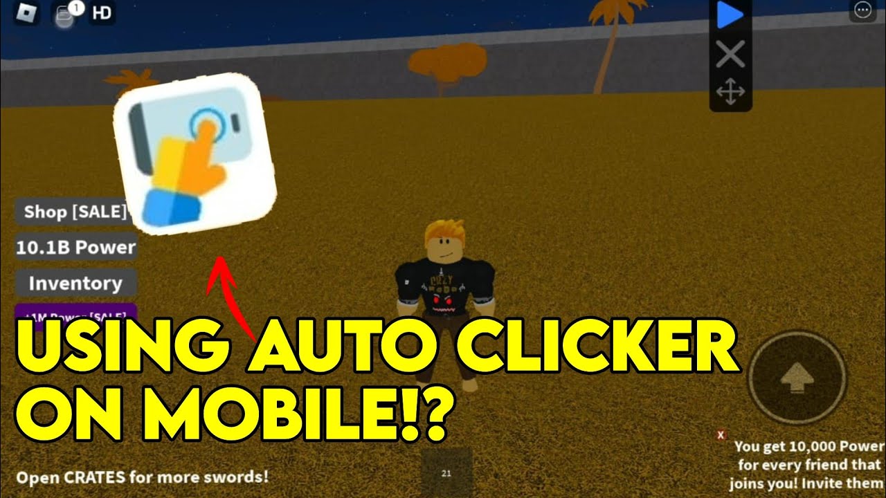 How to download and use the auto clicker on mobile!