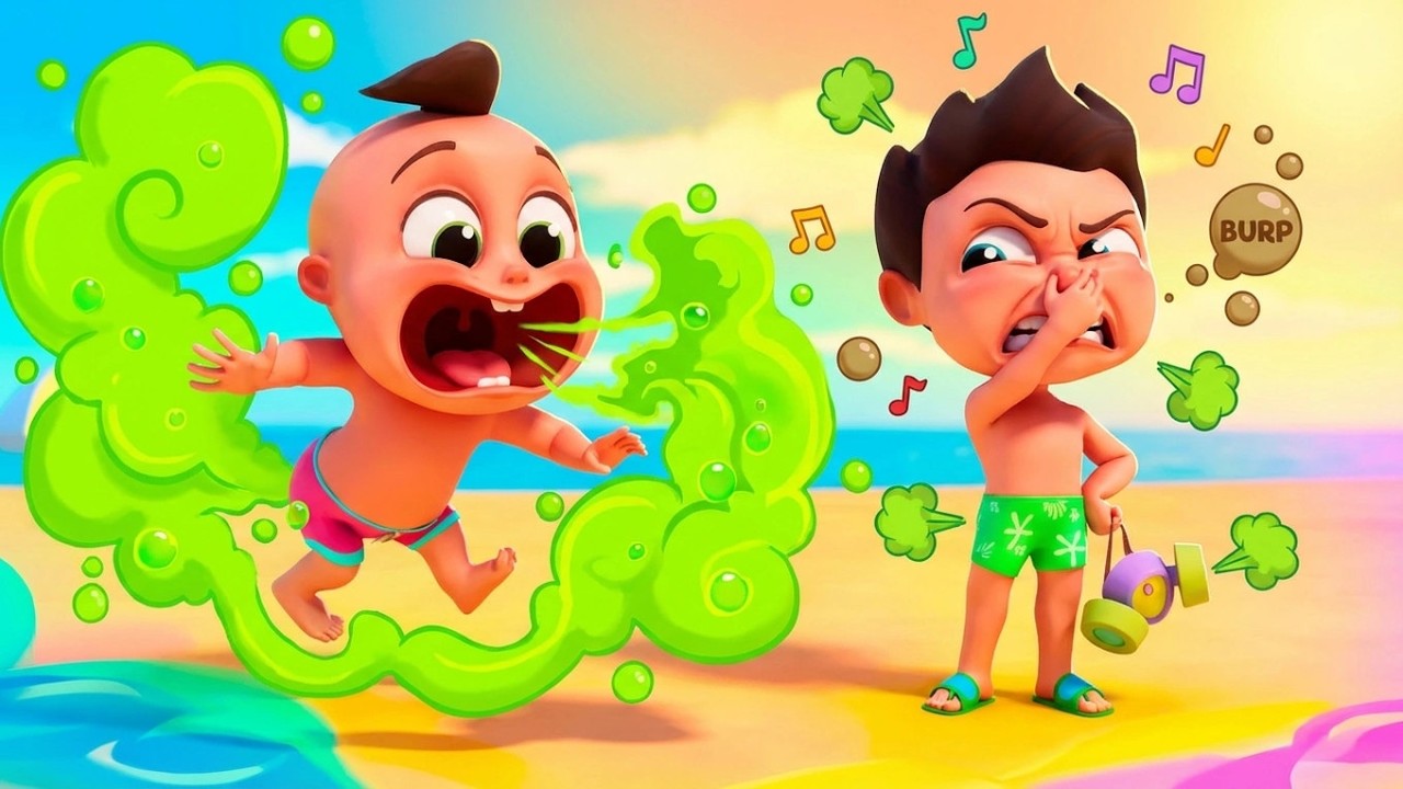 Why Do We Fart Song? 💨 Fun and Educational Videos for Kids to Learn About the Human Body!