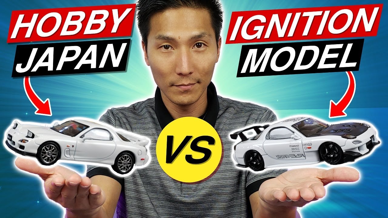 1/64 Die-cast Hobby Japan 🆚 Ignition Model | Mazda RX-7 (FD3S)