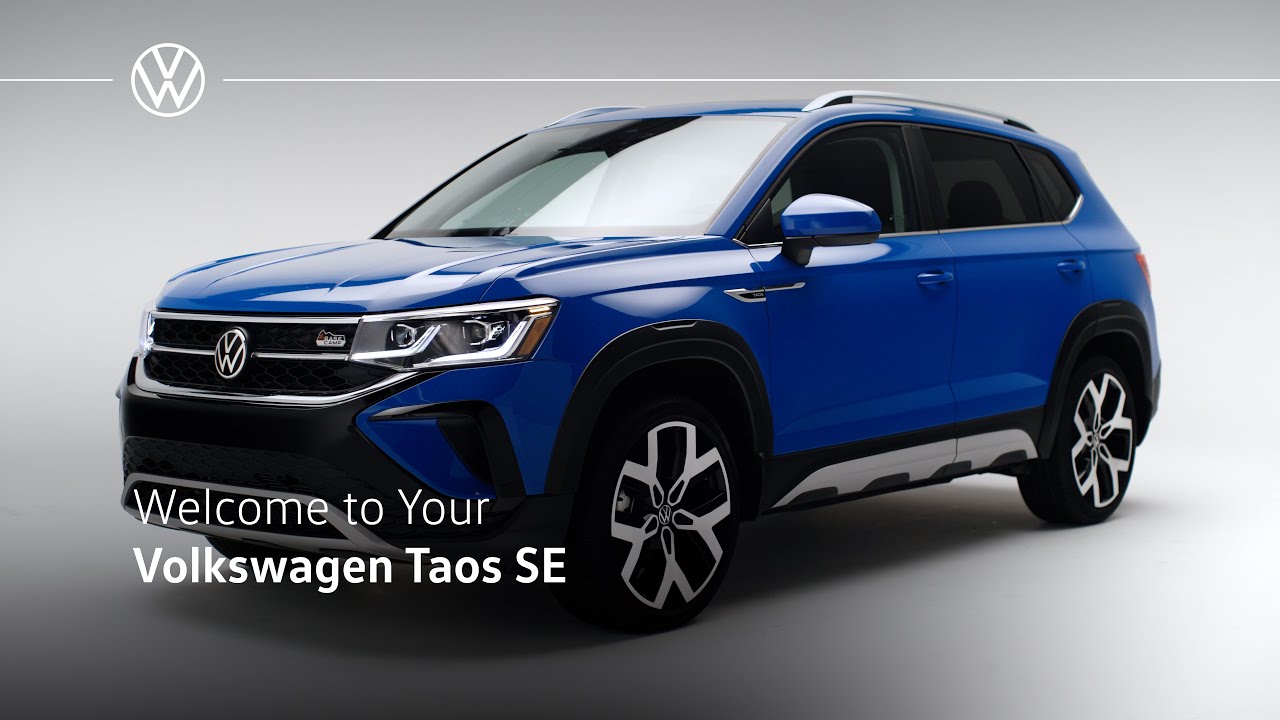 Добро пожаловать в Volkswagen Taos SE 2023 года выпуска