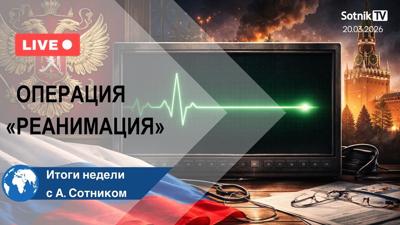 ОПЕРАЦИЯ «РЕАНИМАЦИЯ» Итоги недели с А. Сотником