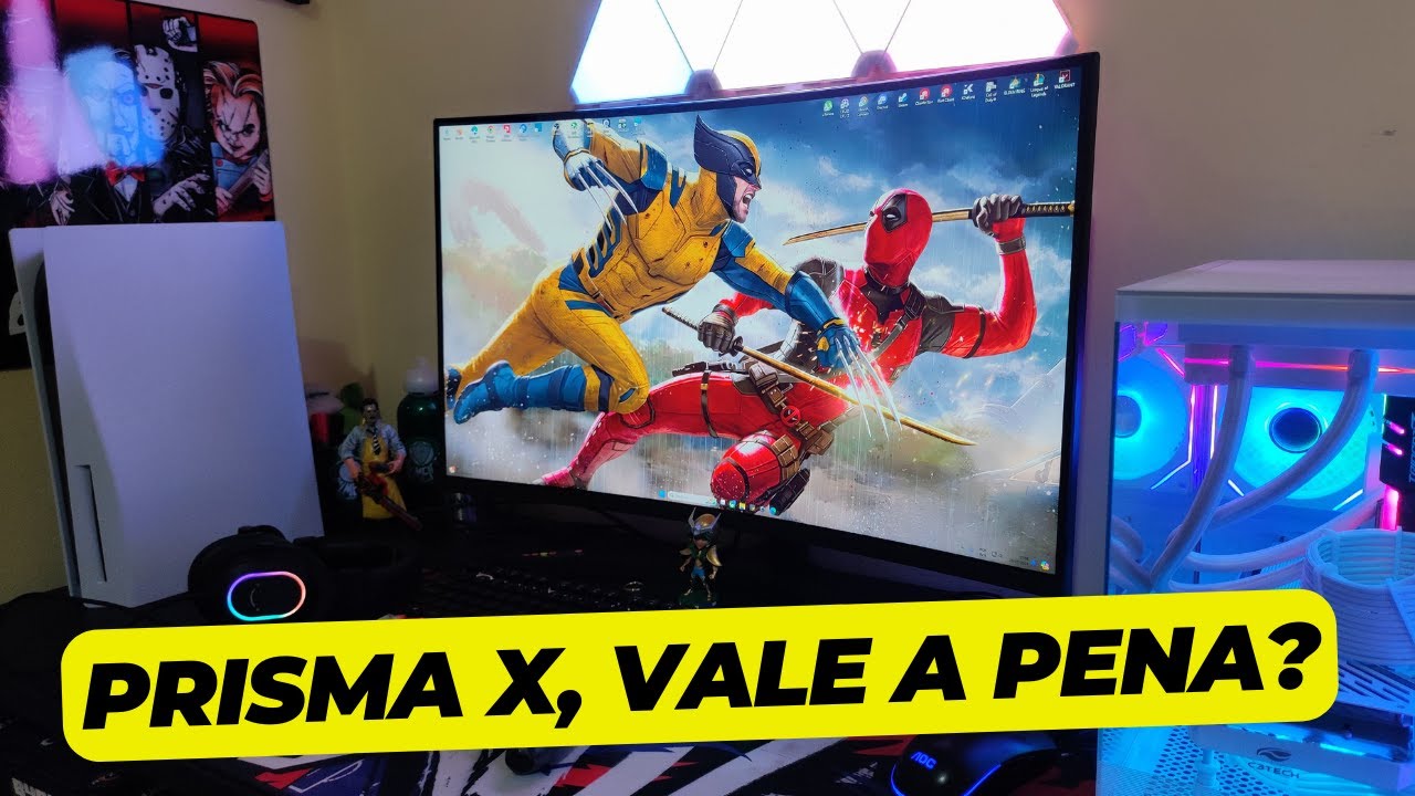 NÃO COMPRE O MONITOR SUPERFRAME PRISMA X ANTES DE ASSISTIR ESSE VÍDEO - Monitor gamer ideal para PS5