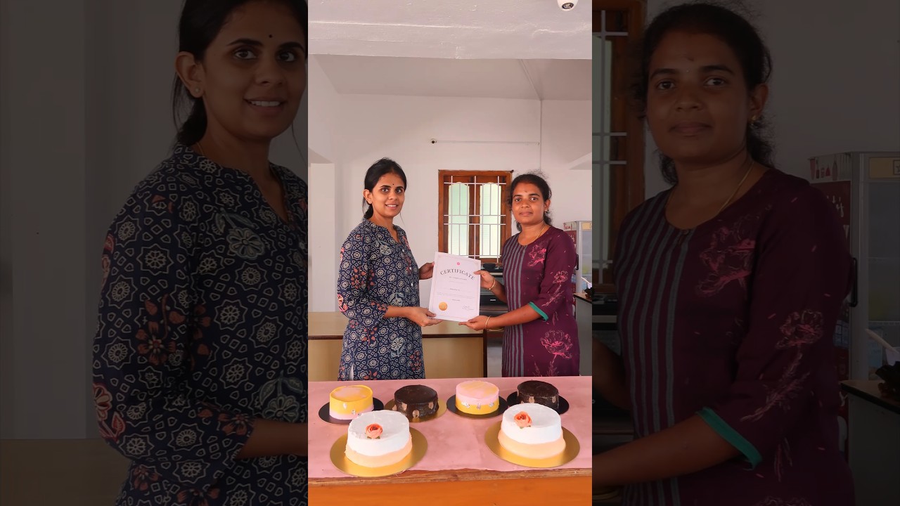 WhatsApp this no. 7825013876 for Pollachi & Chennai BAKING class details