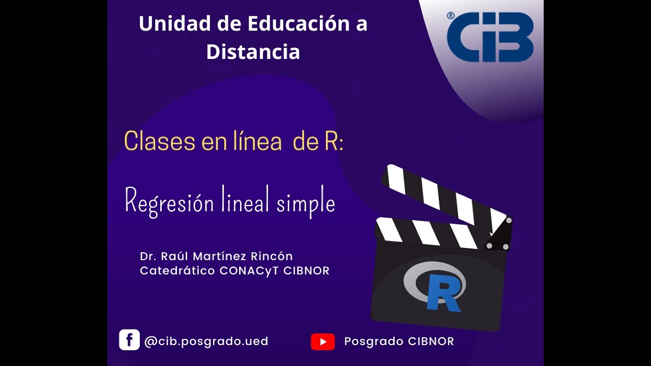 Regresión linea simple en R