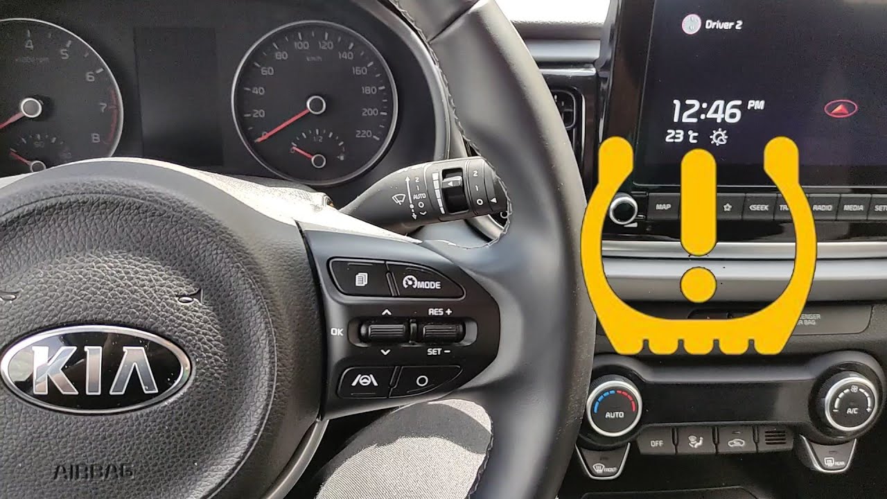 Kia Rio 2022 como resetear el chivato presión neumáticos
