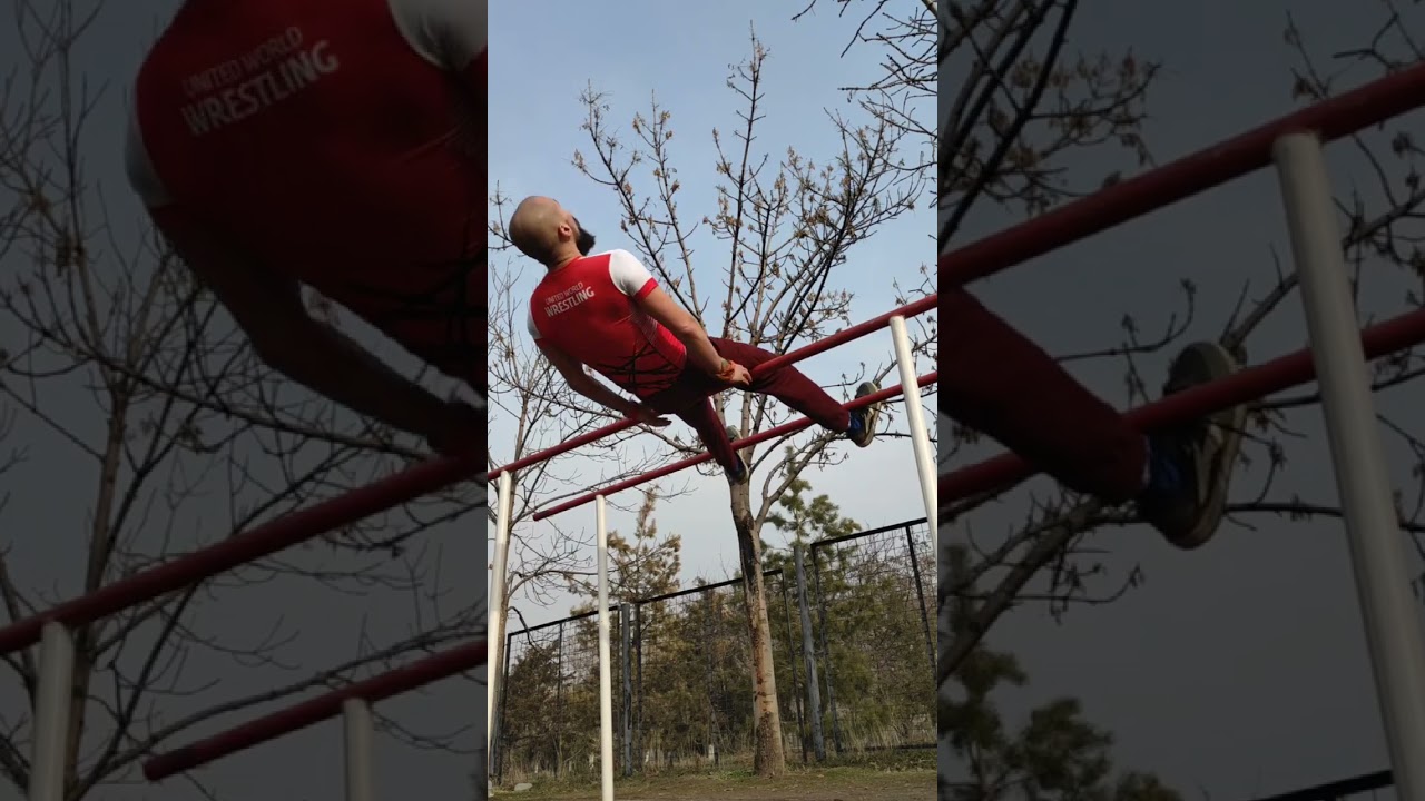 Brief routine on #pbars for strength and #fitness t.me/m40r_workout