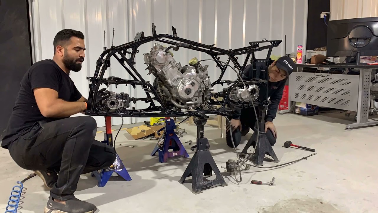Yamaha grizzly 700 restoration