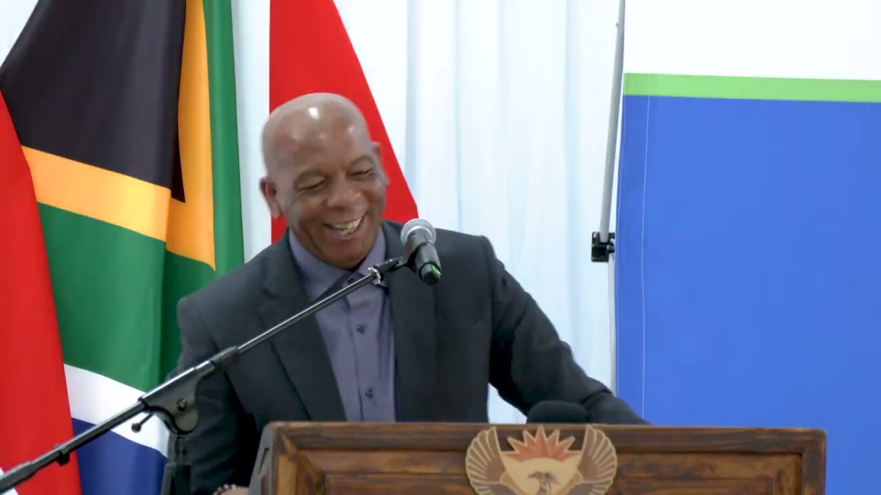 Minister of Electricity and Energy Dr Kgosientsho Ramokgopa speaks on South African Hydrogen context