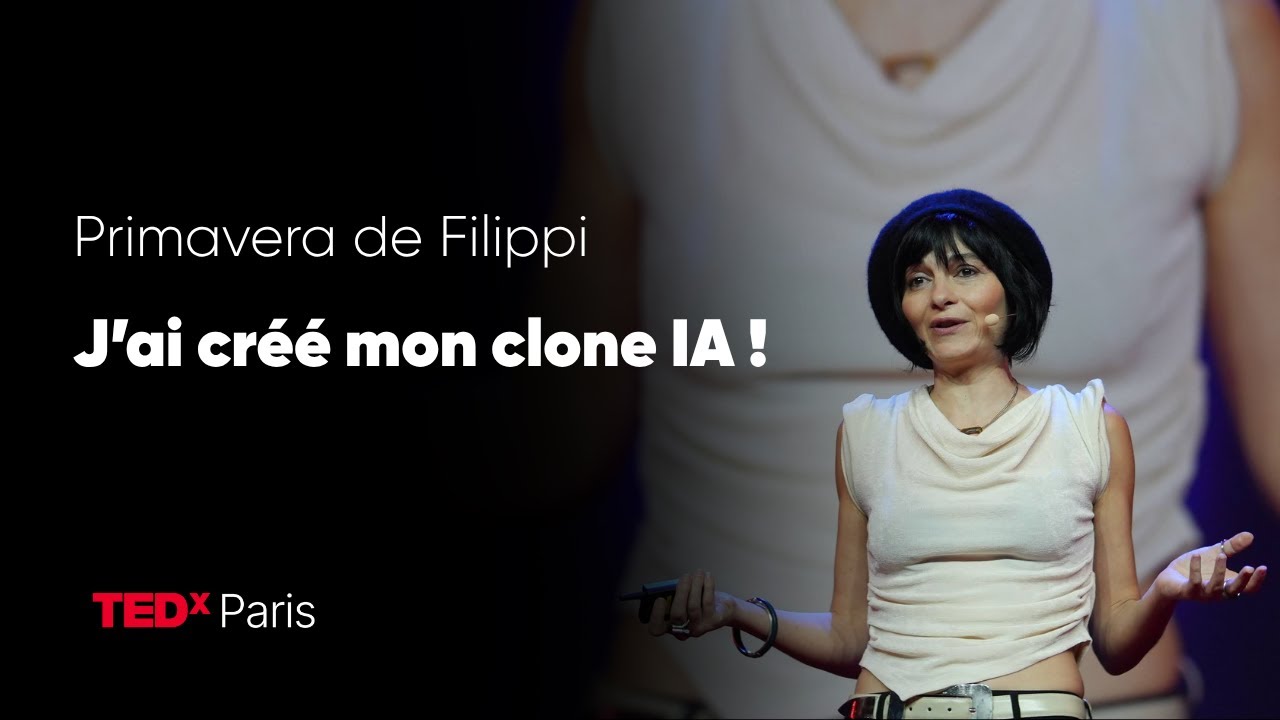 J&rsquo;ai cr&eacute;&eacute; mon clone IA ! | Primavera De Filippi | TEDxParis