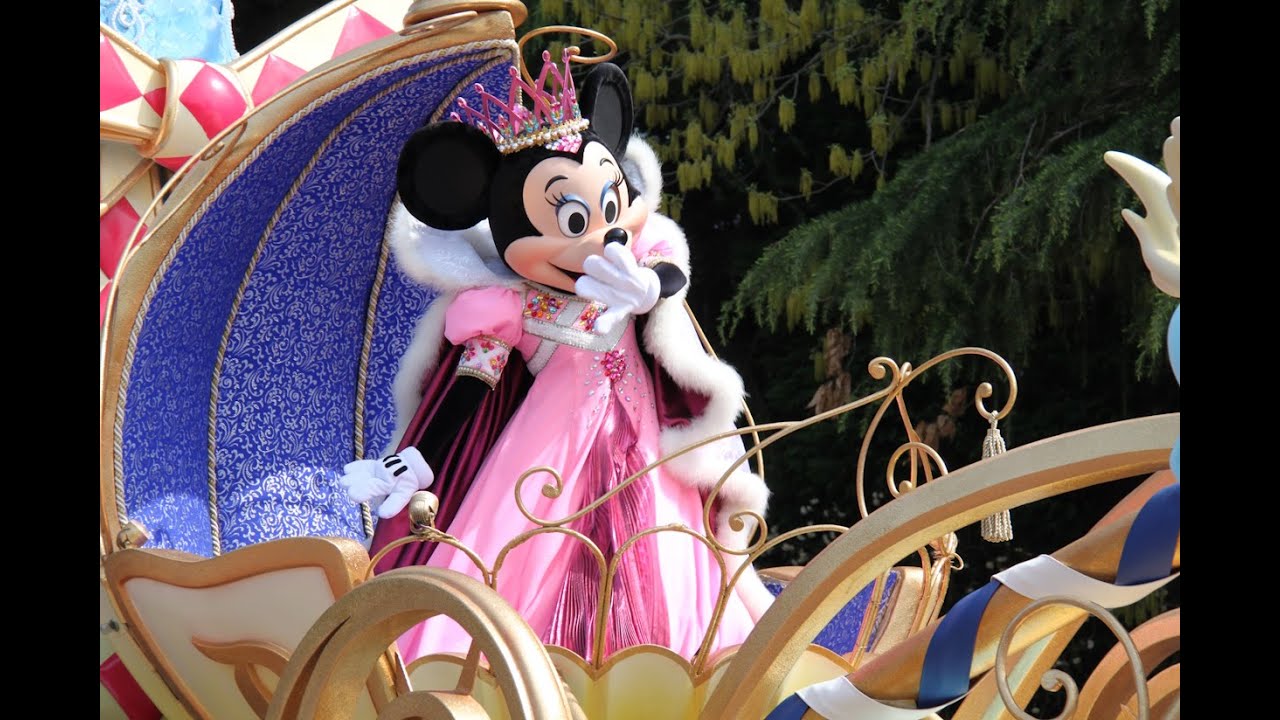 2010年(平成22年)1日目⑧東京ディズニーランドのデイパレード「ジュビレーション」はハッピーで楽しかった