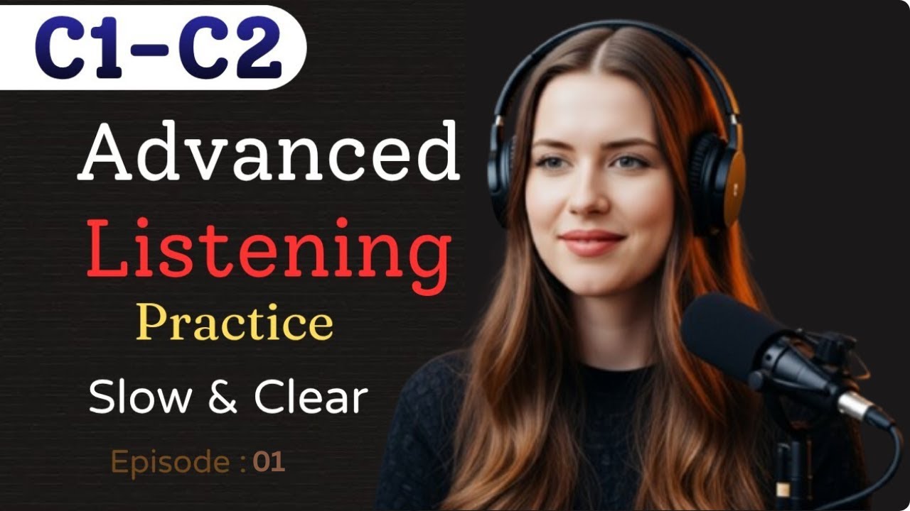 Advanced English Listening Practice | Train Your Ears & Speak Naturally & Comprehension