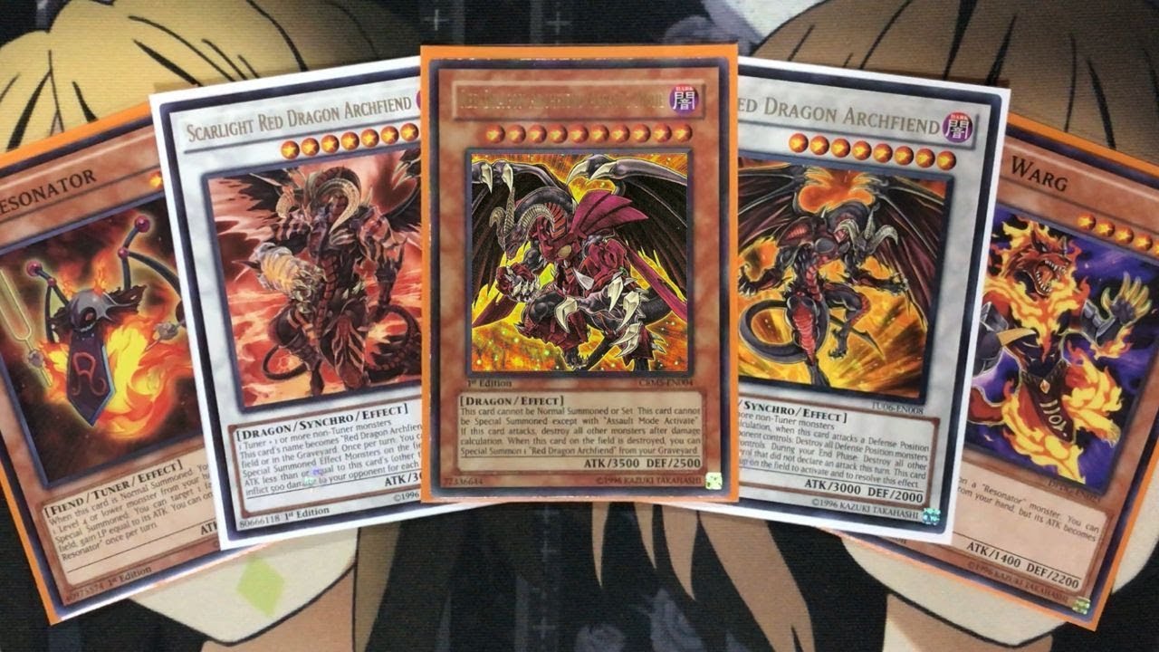 My Red Dragon Archfiend Yugioh Deck Profile for November 2019
