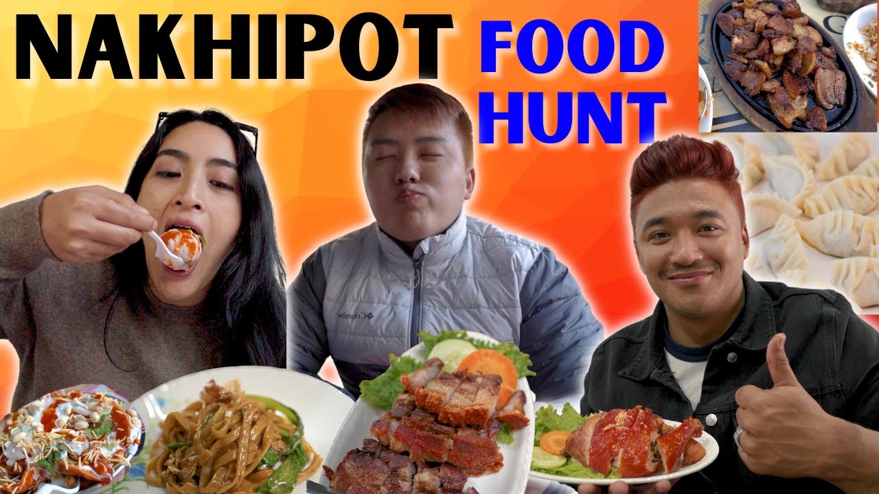Nakhipot food hunt | Pork sekuwa, Alu nimki, Chaat house