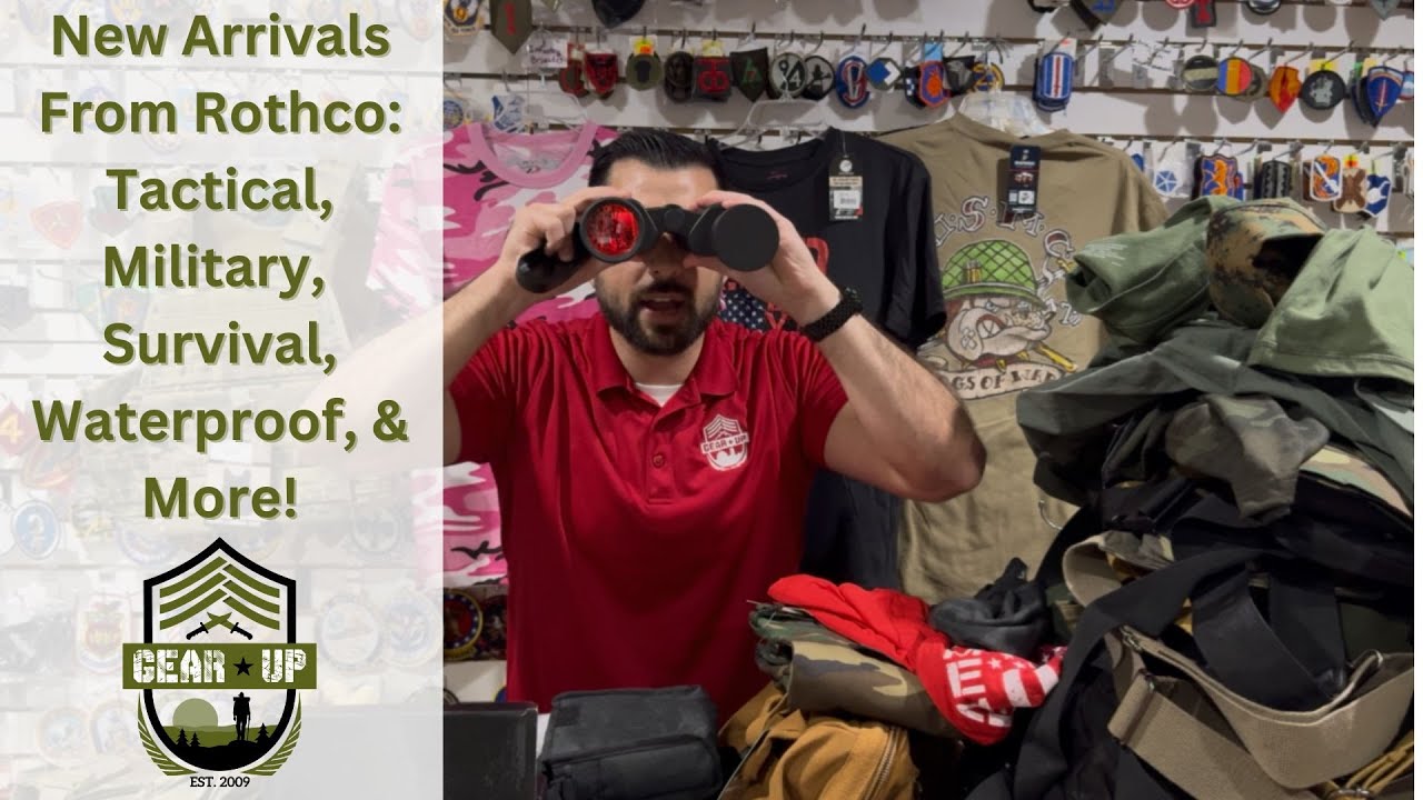 New Arrivals: Rothco Tactical Gear Drop! | Military, Waterproof, Security & More