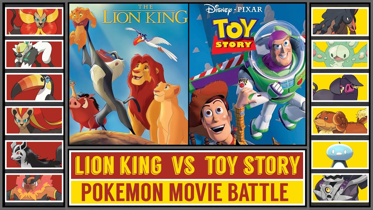 Pokémon Movie Battle: LION KING vs TOY STORY