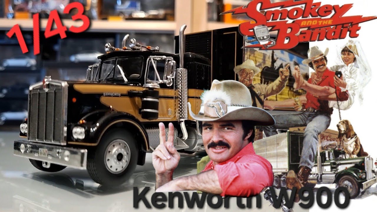 American Truck Collection Kenworth W900 W925  IXO 1/43 Smokey And The Bandit Масштабная Модель