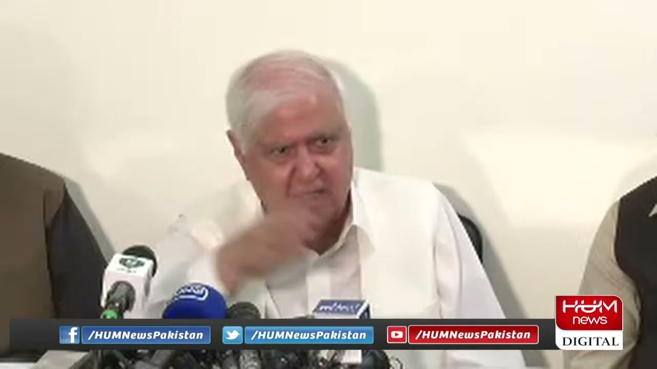 LIVE: Aftab Ahmad Khan Sherpao Media Talk | 23 August 2022