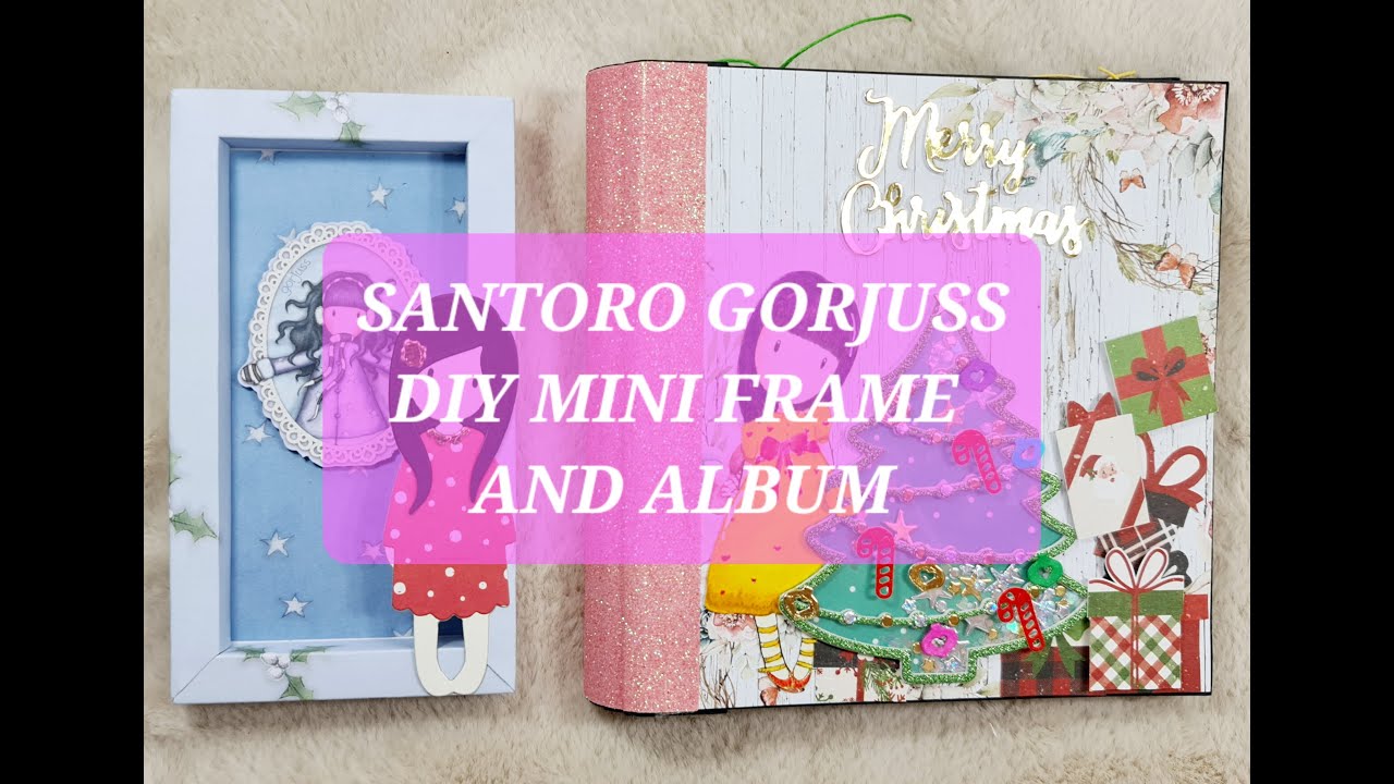 SANTORO GORJUSS MINI FRAME & ALBUM