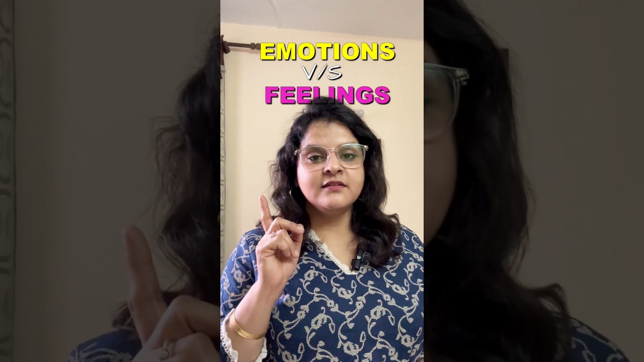 Emotions vs Feelings: What's the Real Difference? #shorts #emotions #feeling