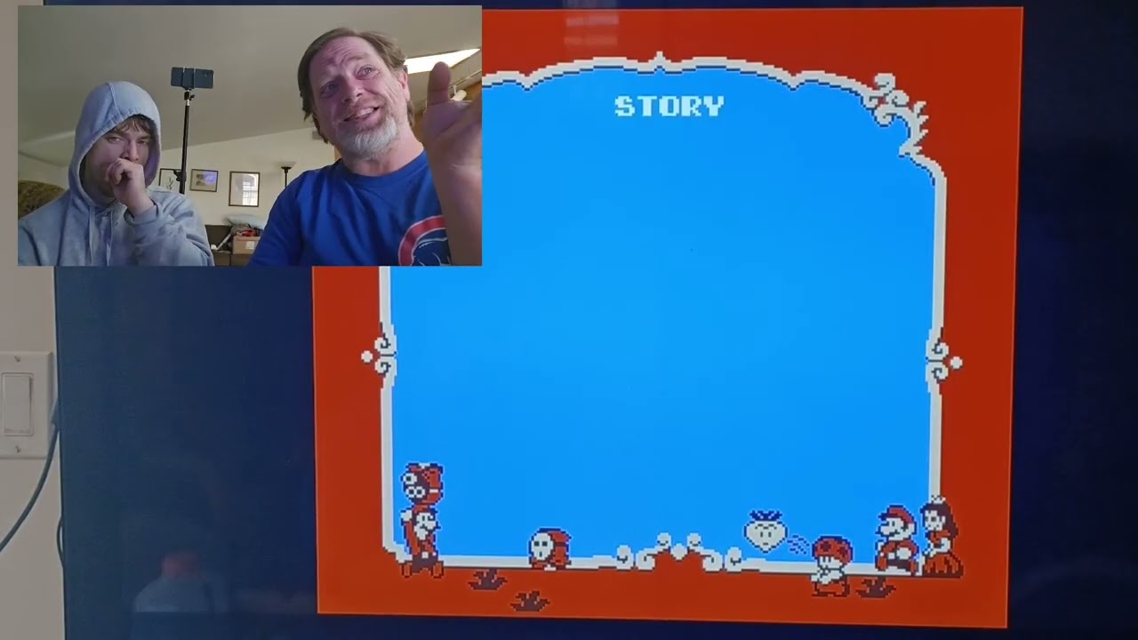 Super Mario Bros. (все игры для NES) Ребенок поколения Z играет в игры поколения X