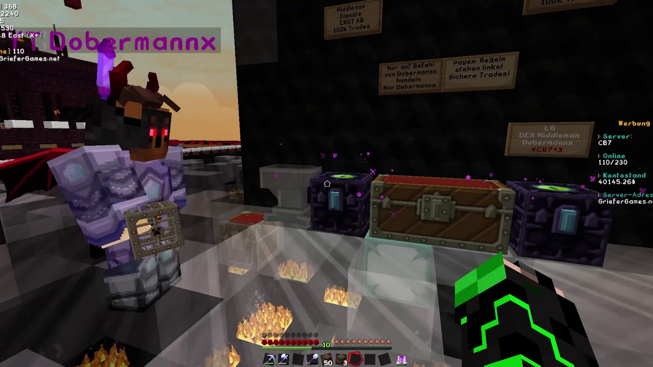 1 Stack Spawner, Dobermannx
