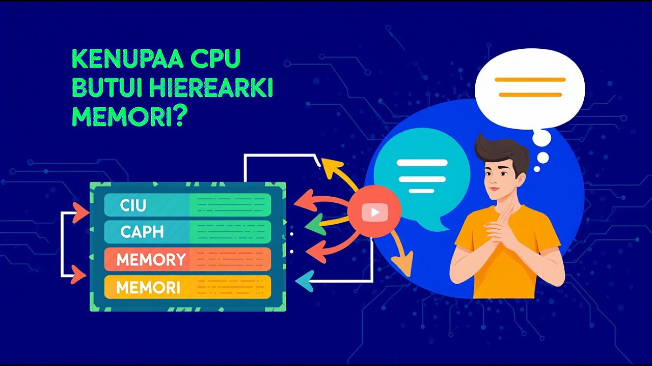 Kenapa CPU Butuh Hierarki Memori? Rahasia Kecepatan Komputer yang Jarang Diketahui!