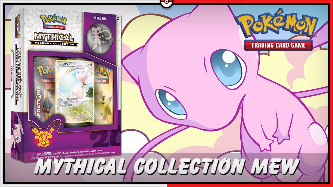 Pokémon TCG: UNBOX MYTHICAL COLLECTION MEW! BOOSTER ESPECIAL GENERATIONS ÉPICOS