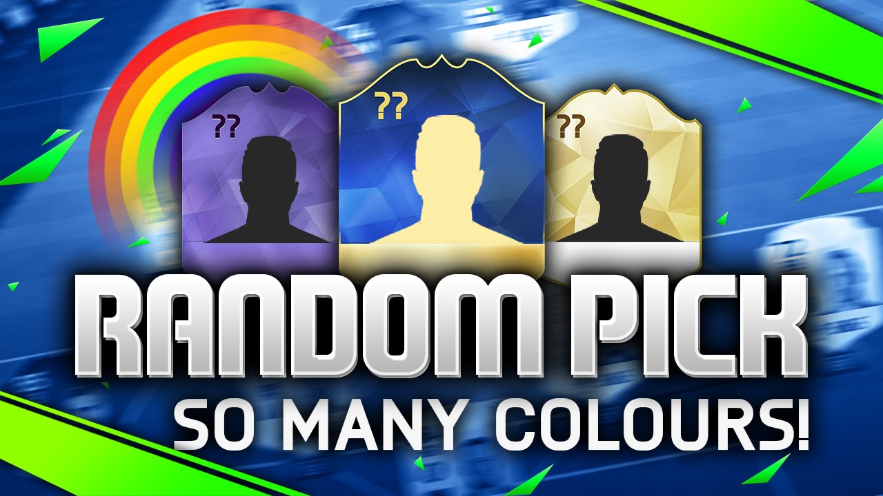 SO MANY COLOURS!! The Random Pick #33 (FIFA 16 Ultimate Team)