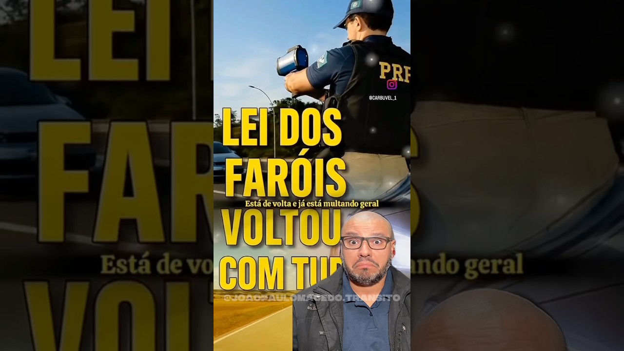 A LEI DO FAROL BAIXOU VOLTOU?